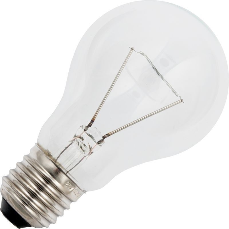 Gloeilamp 42V 60W E27 helder 