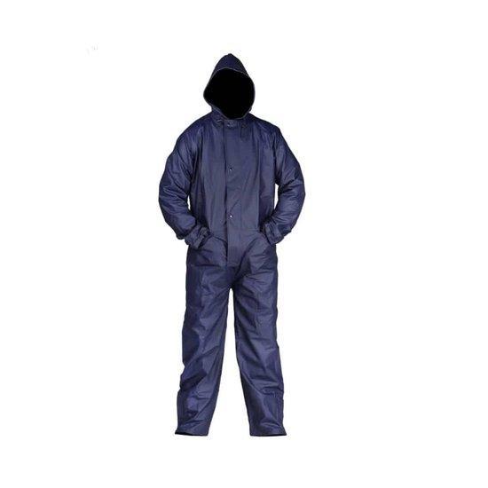 Stretch regenoverall blauw XL