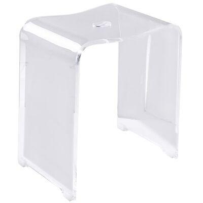 Hocker kunststof transp. 275x393x469 mm.