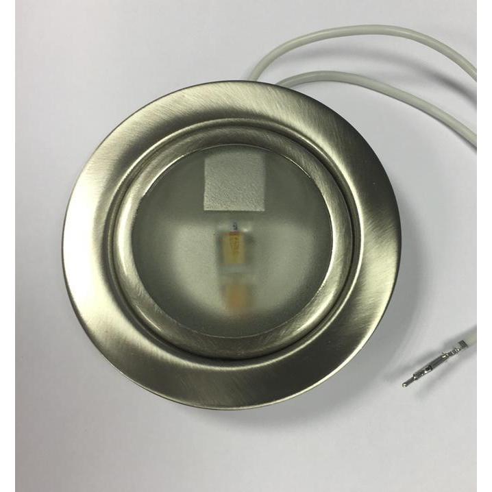 cabinetspot nikkel + 1.2W G4 LED