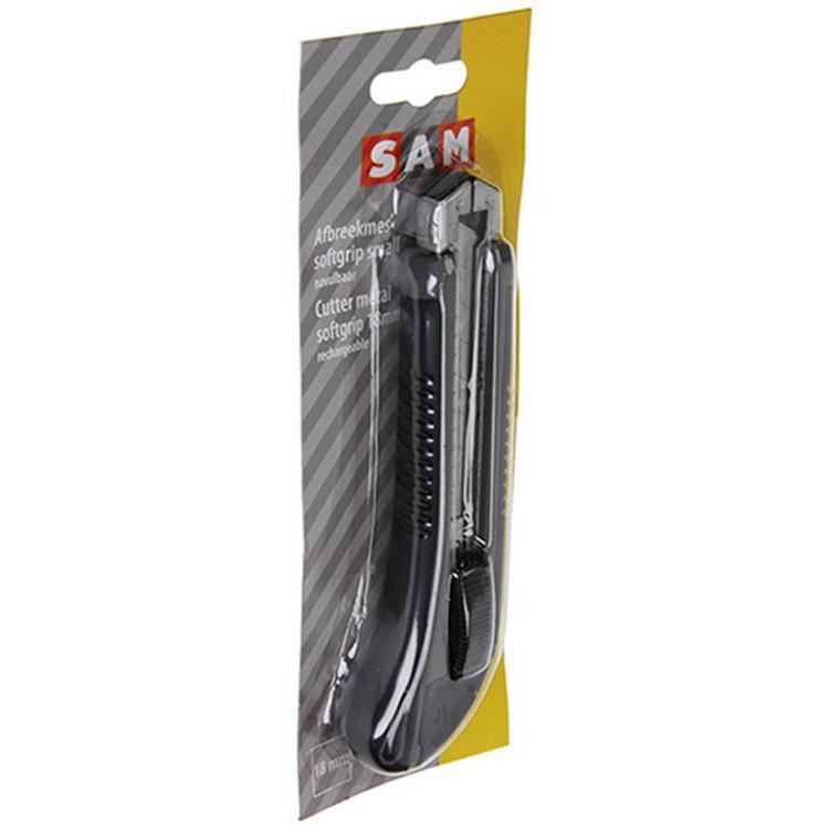 SAM afbreekmes softgrip groot 18mm