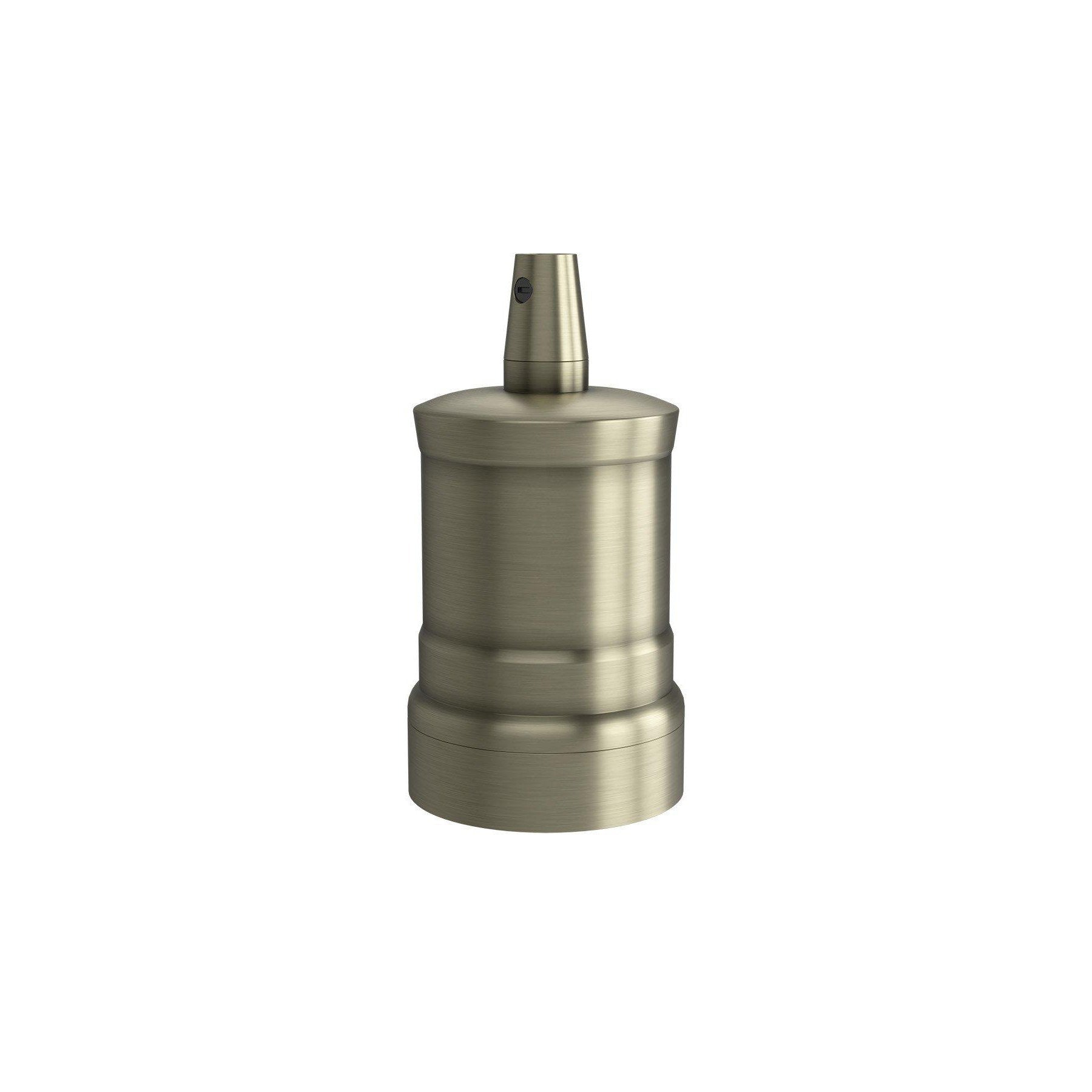 Calex lamphouder E27 aluminium model piek M-035 matt bronze, max.250V-60W