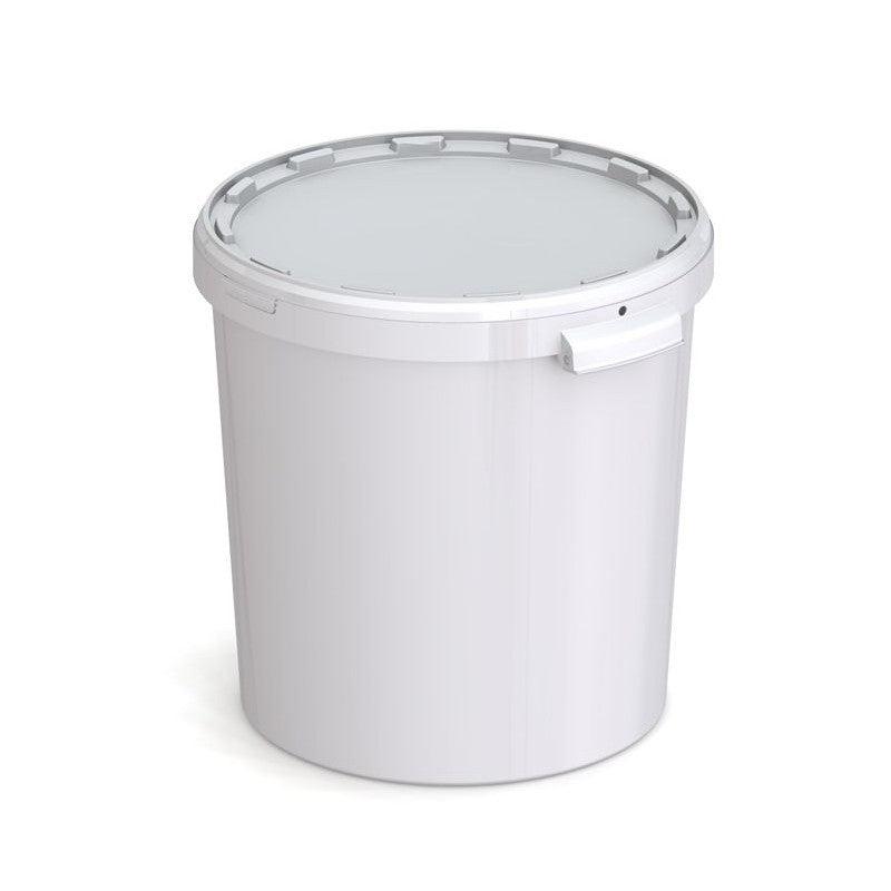 Emmer kunststof wit 33 liter