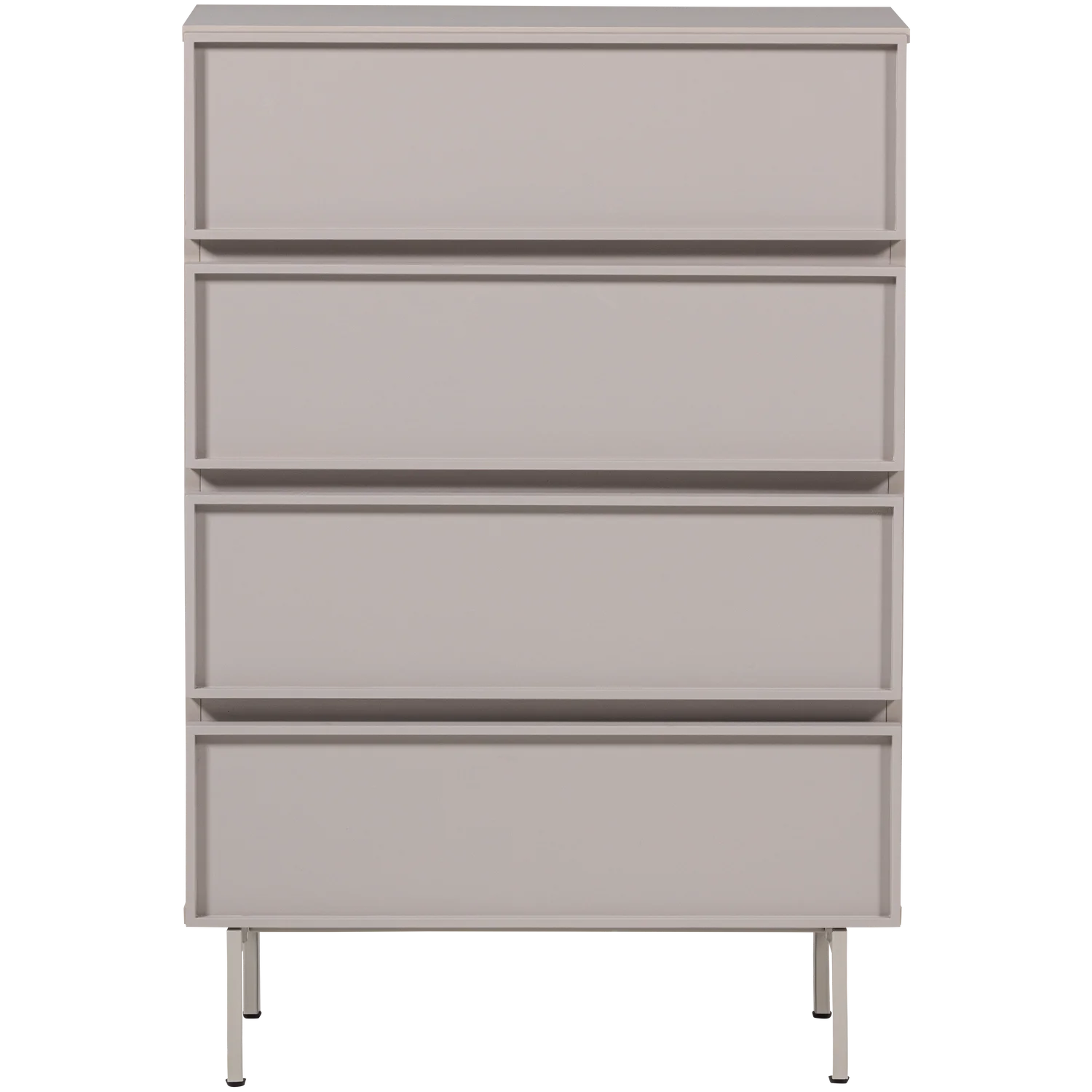 WOOOD Tours ladekast 4 lades melamine/MDF zand