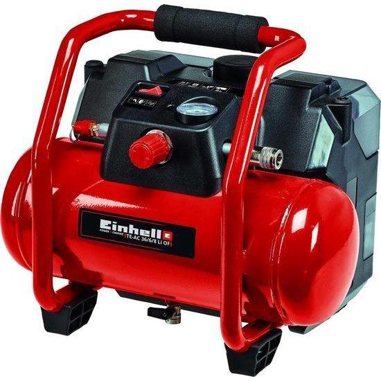Einhell Compressor Power X-Change TE-AC 36/6/8 Li OF Solo accu