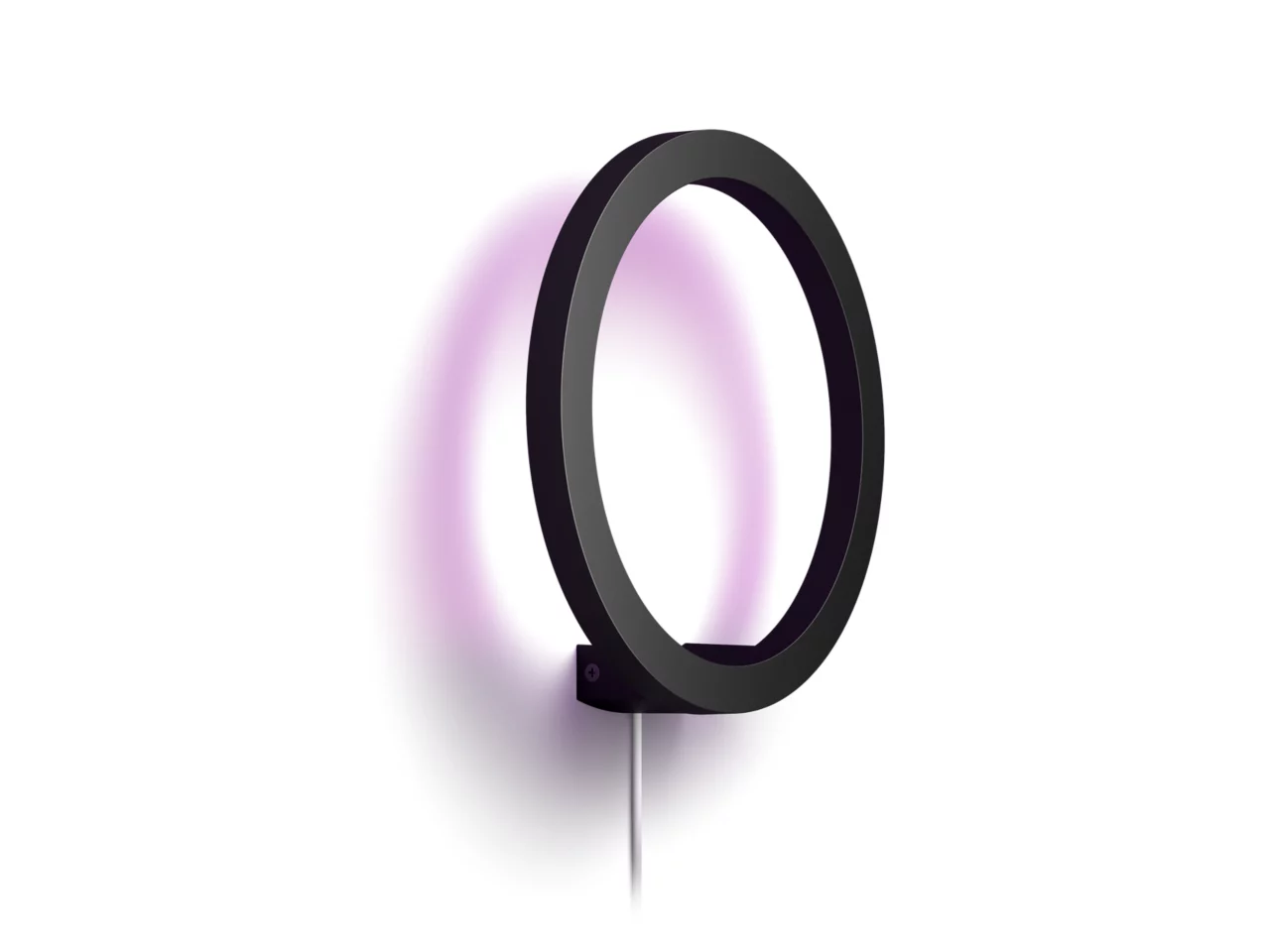 Philips Hue Sana wandlamp wit en gekleurd licht zwart