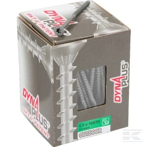 Dynaplus constructieschroef AR-Coating PK + snijpunt TX-30 6.0x100/55 (100)