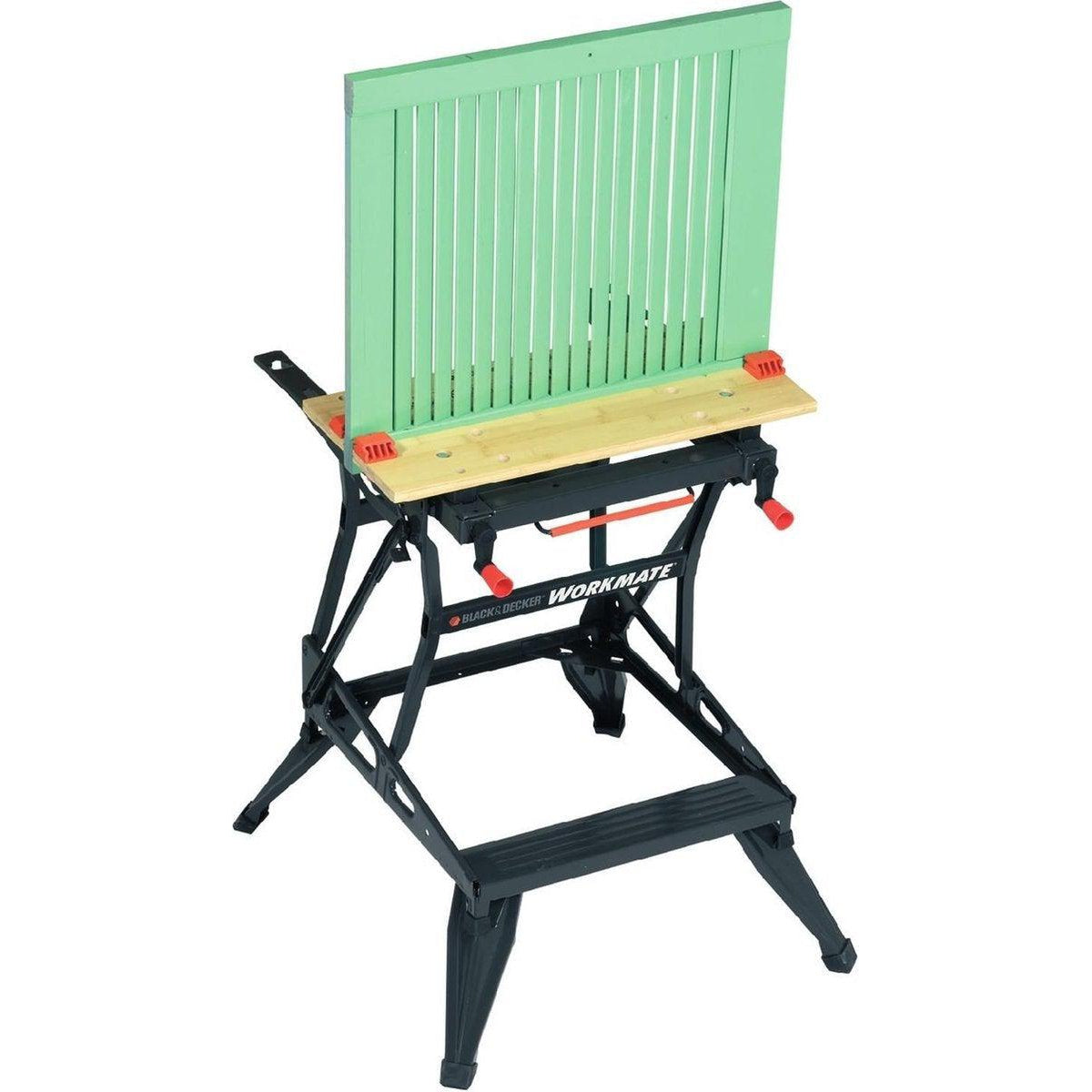 Black+Decker werkbank verticale klemmogelijkheid