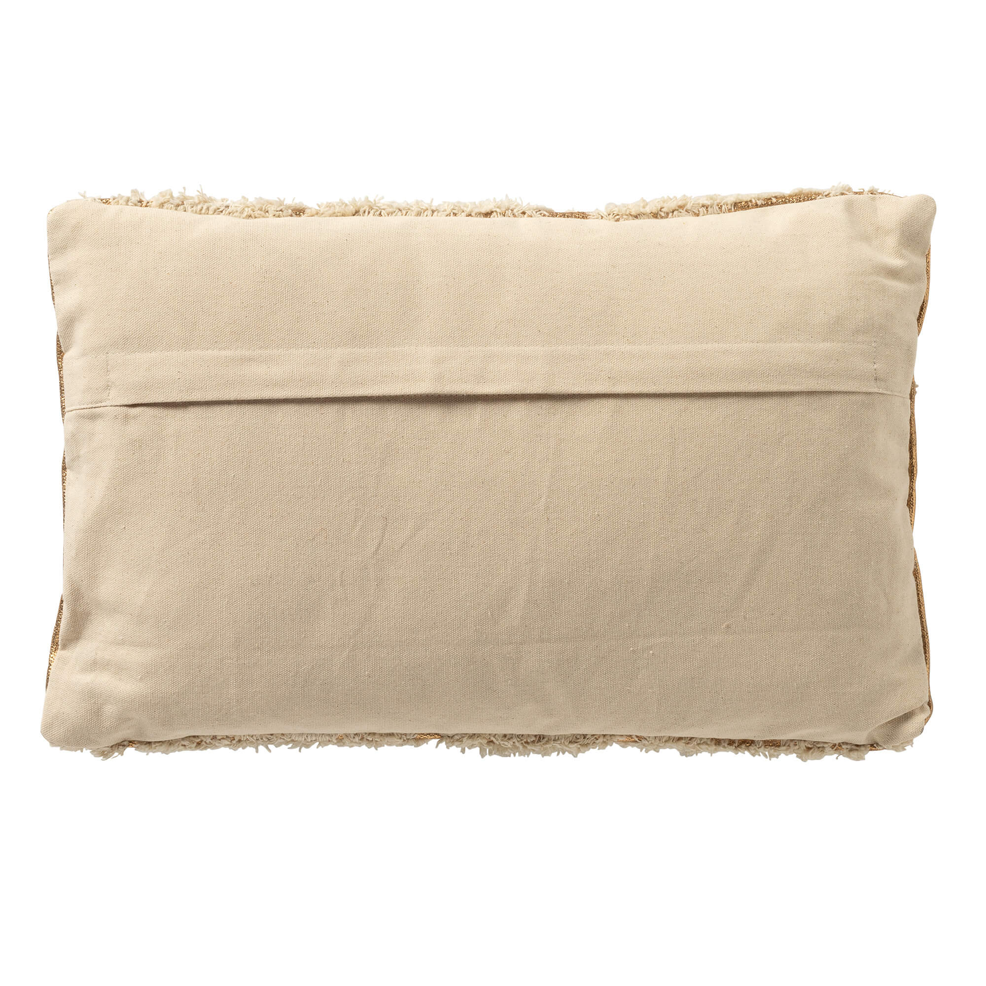 Dutch Decor sierkussen Duuk Beige-Goud 50×30 cm