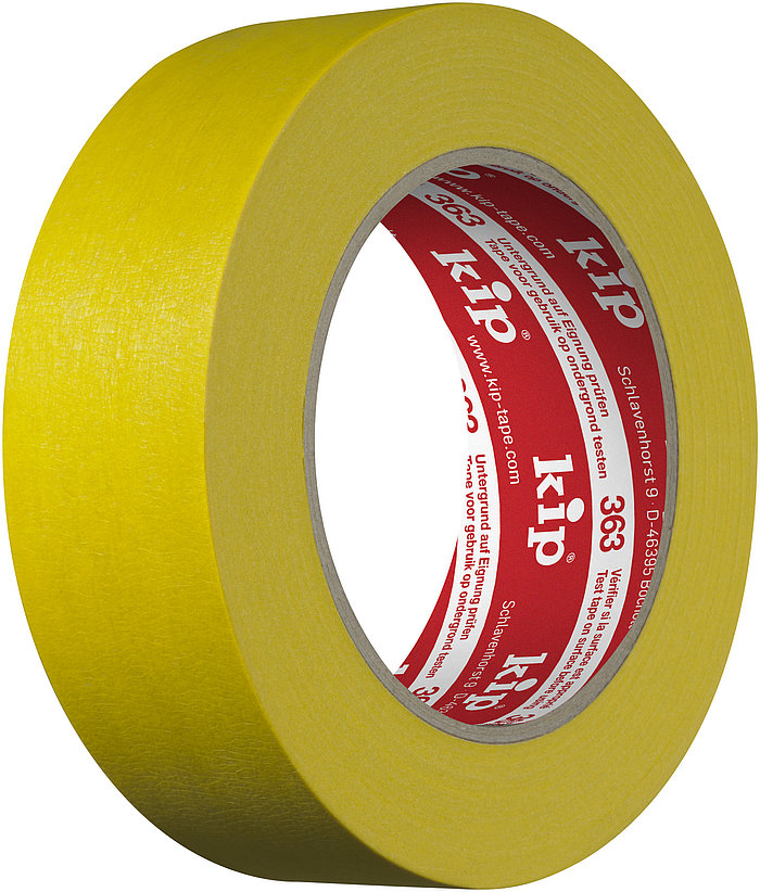 Kip 363 Stucco tape 36mm geel