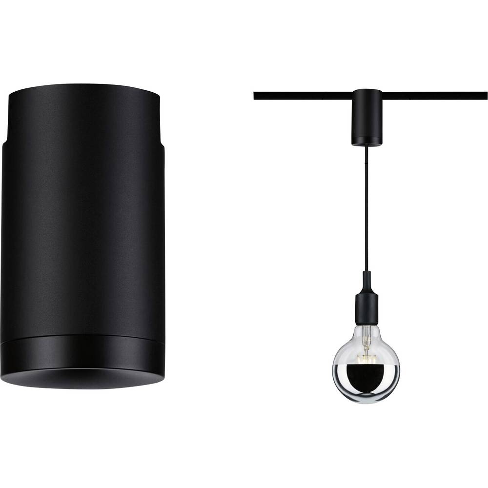 Paulmann URail Universal Pendel Adapter Schwarz matt 230V Metall/kunststoff