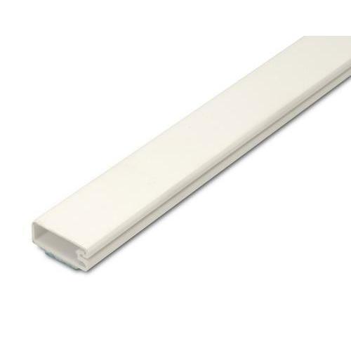 Dekselkanaal 15X6 mm. wit + tape 2 mtr.