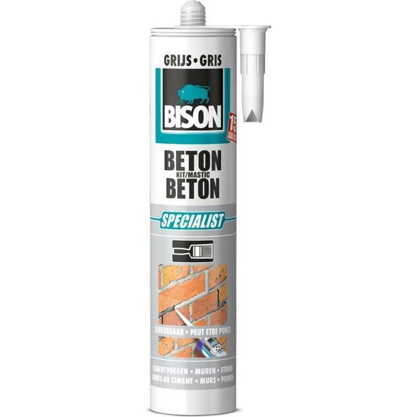 Bison beton kit grijs 310 ml.