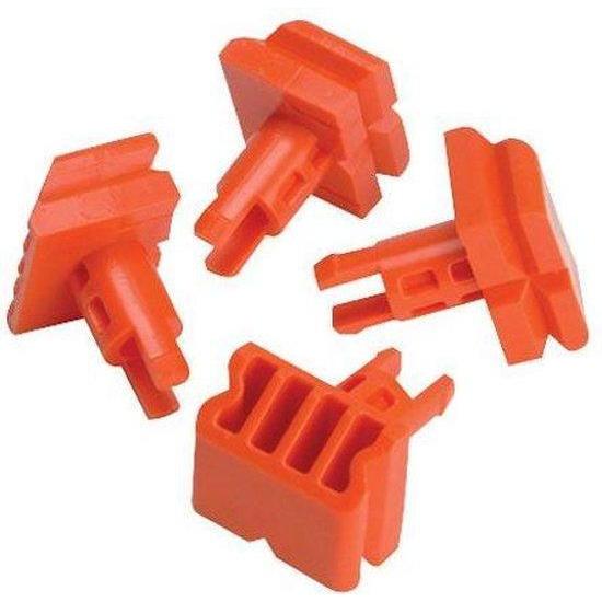 Piranha 4 klemsteunen voor workmate