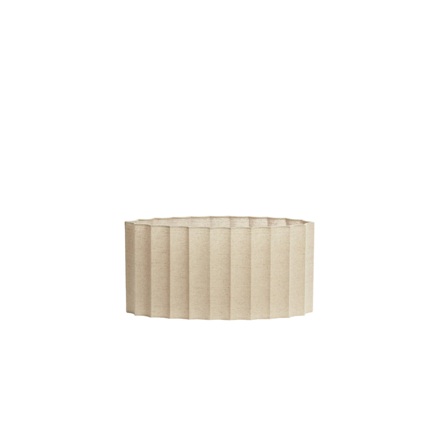 Lampenkap oval straight slim 38-17,5-19 cm DISLI natural