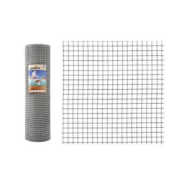 Giardino gelast gaas verzinkt 12.7 x 0.8mm x 101cm x 10 meter