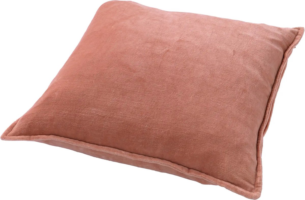 Dutch Decor sierkussen Caith Muted Clay roze  B50 × H50 cm