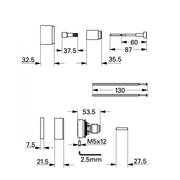 Grohe Automatic 2000 INSTLKN 472550