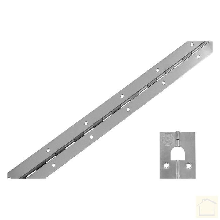 Pianoscharnier RVS 32 x 600 mm