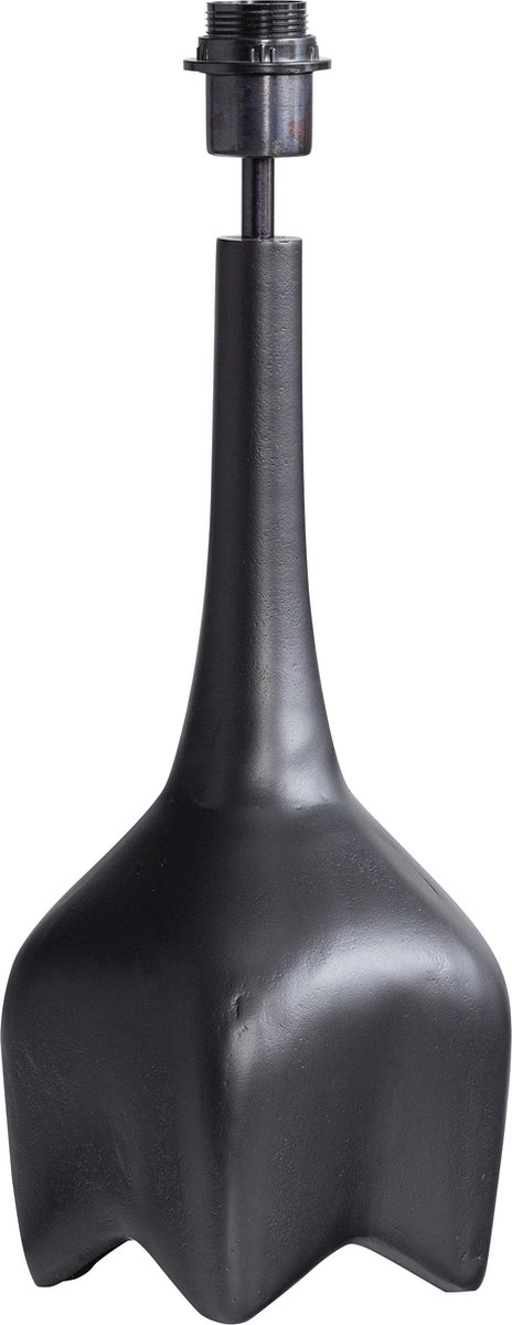 WOOOD Foss tafellampvoet aluminium antique zwart/bruin