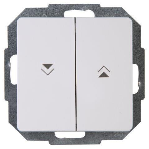 Paris jalouzieschakelaar arctic wit