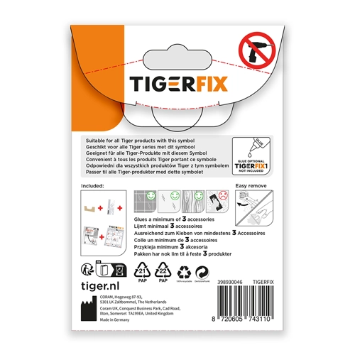 Tiger TigerFix montageset voor accessoires