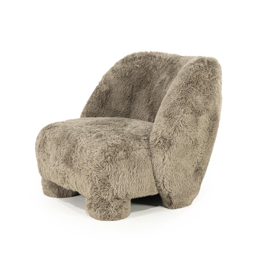 Eleonora fauteuil Samson - taupe Doodle