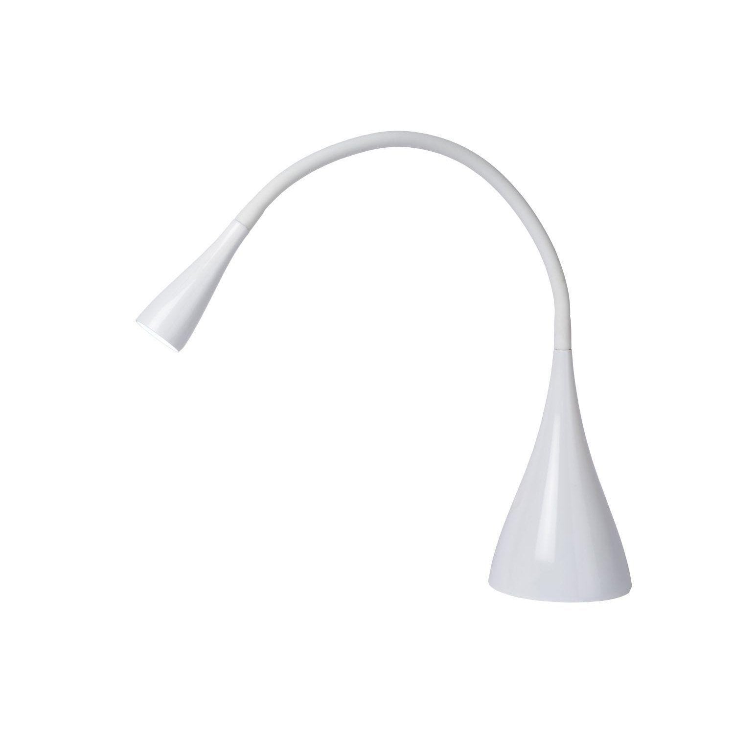 Lucide Zozy bureaulamp 20 cm LED dimbaar 1x3W 3000K wit