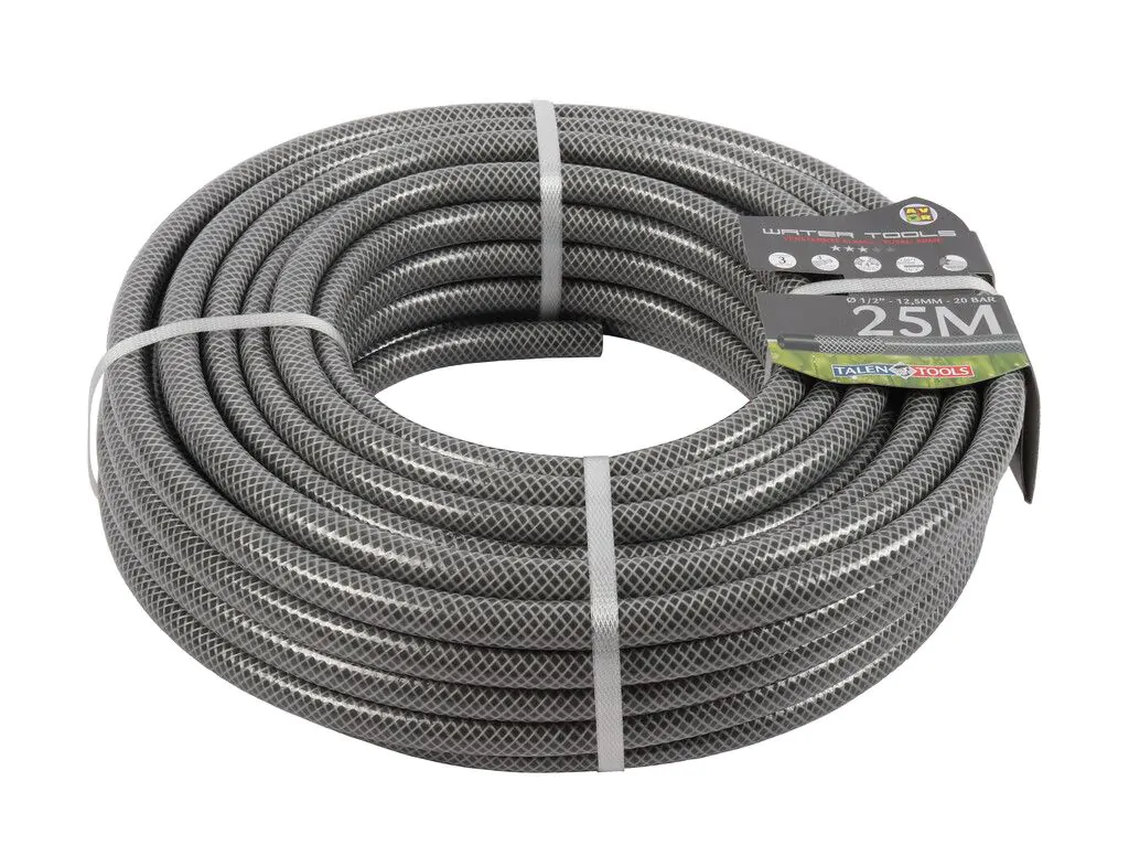 Talen Tools tuinslang versterkt 1/2" 25m