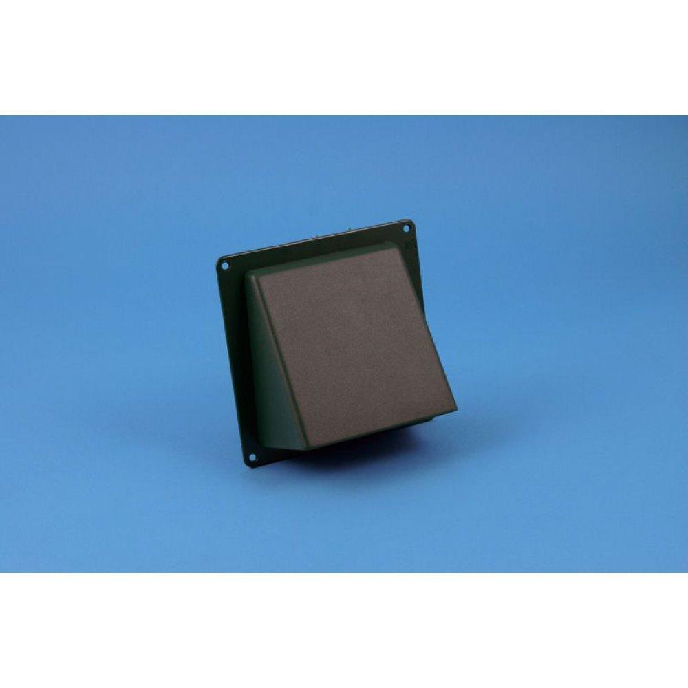 Gevelklep 125 mm. groen