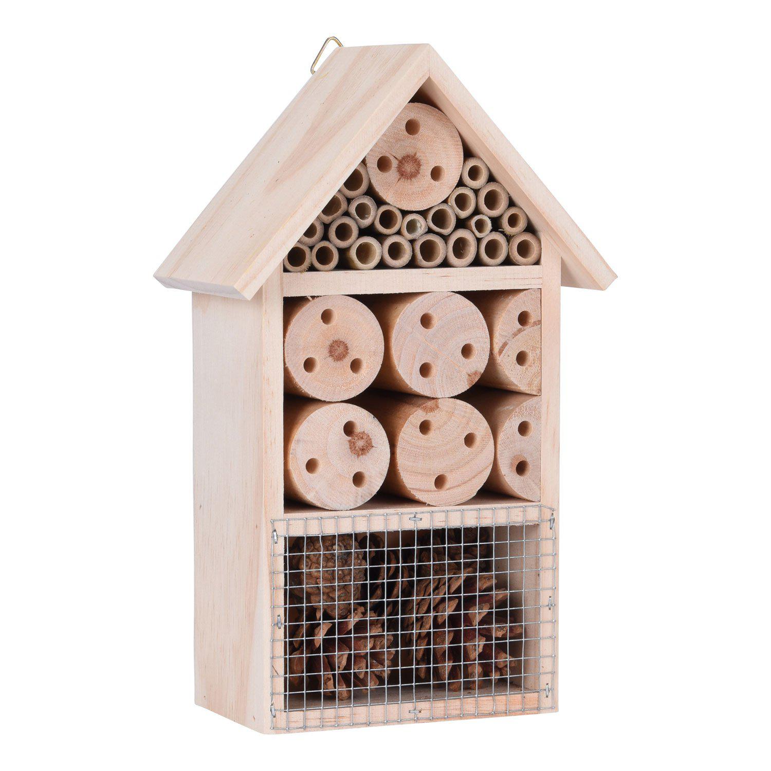 INSECTENHOTEL HOUT 25CM
