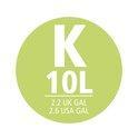 Brabantia PerfectFit afvalzakken Code K 10 ltr. 10 st.