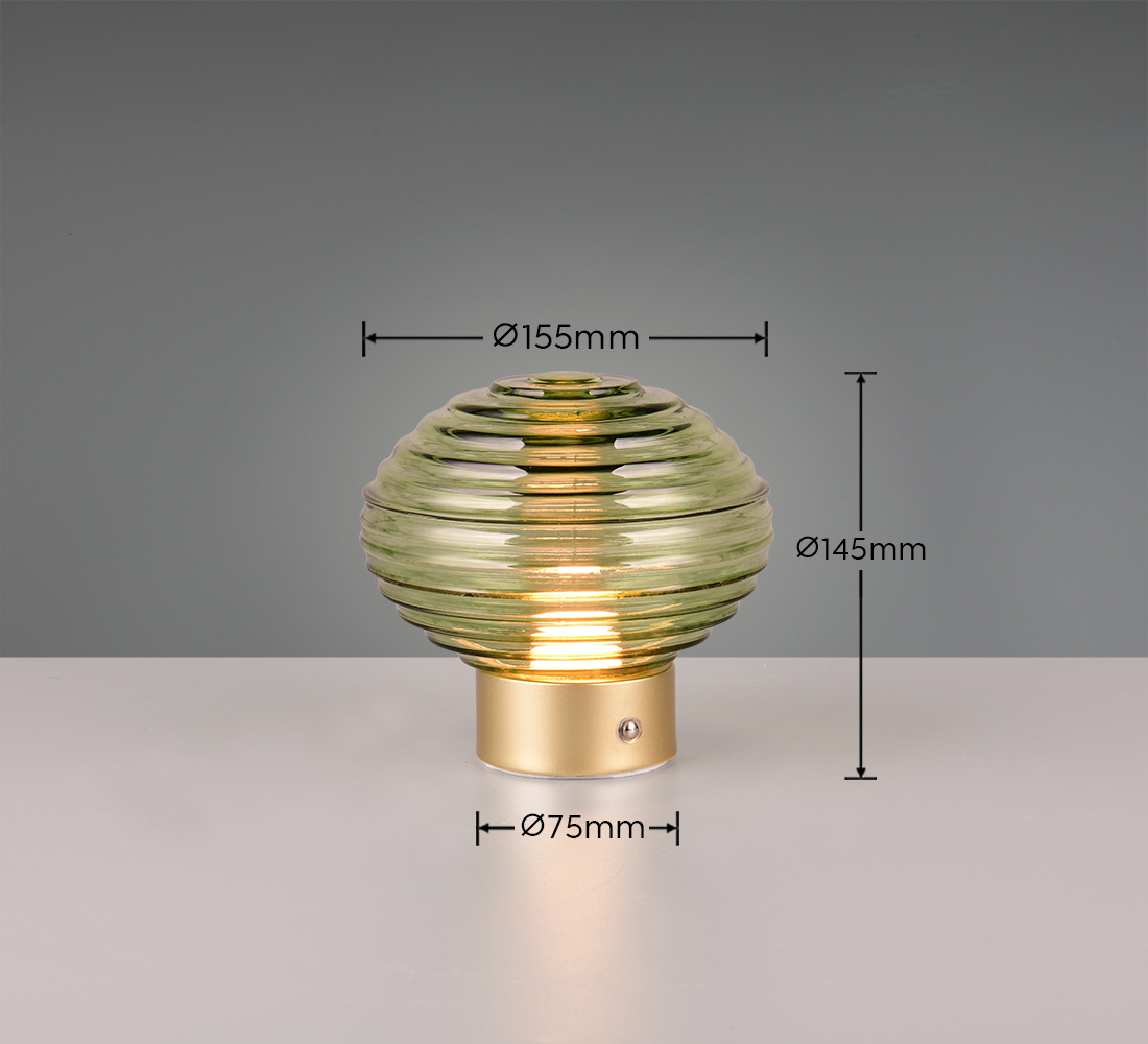 Reality  Tafellamp  EARL incl.1x2W LED/200Lm/3000K  