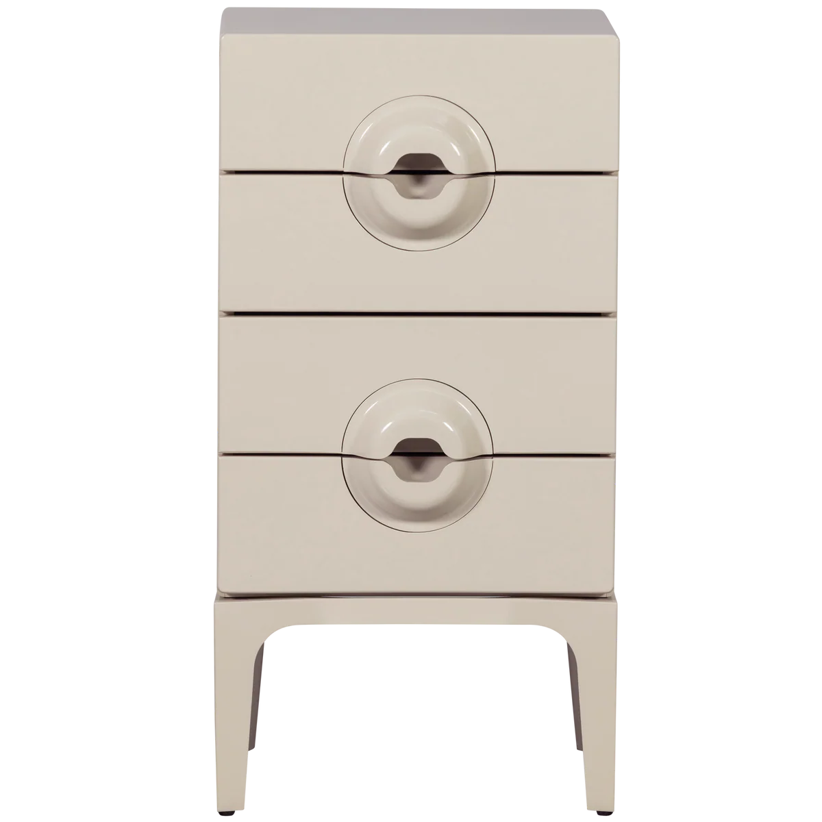 WOOOD MERGE LADEKAST 4 LADES HOUT GREIGE