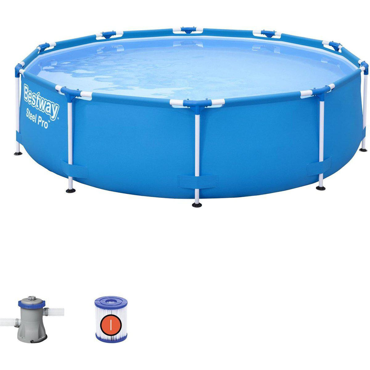 Bestway zwembad steel pro set rond 305