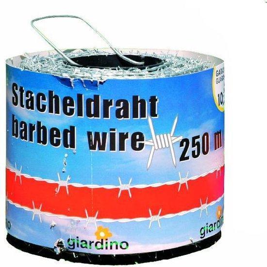 Giardino Prikkeldraad zwaar verzinkt 1.7mm x 50 meter (staal)
