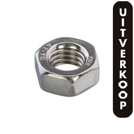 Proftec zeskantmoer RVS-A2 SW-19 DIN934 M12 (25)