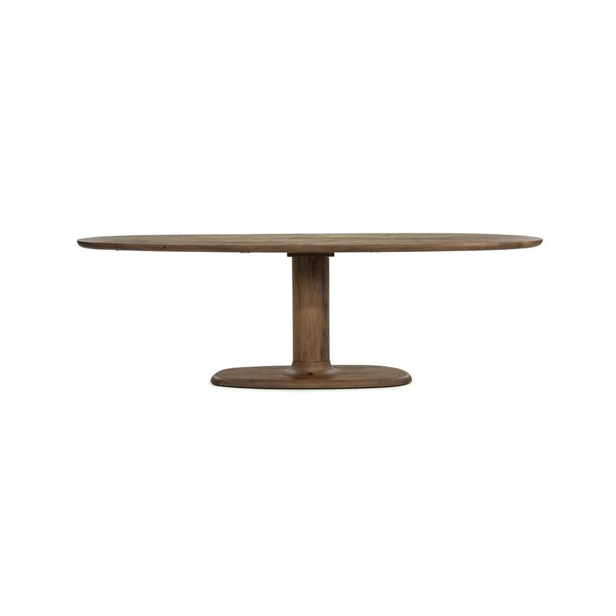 Eettafel Coco 240x110 cm - lichtbruin