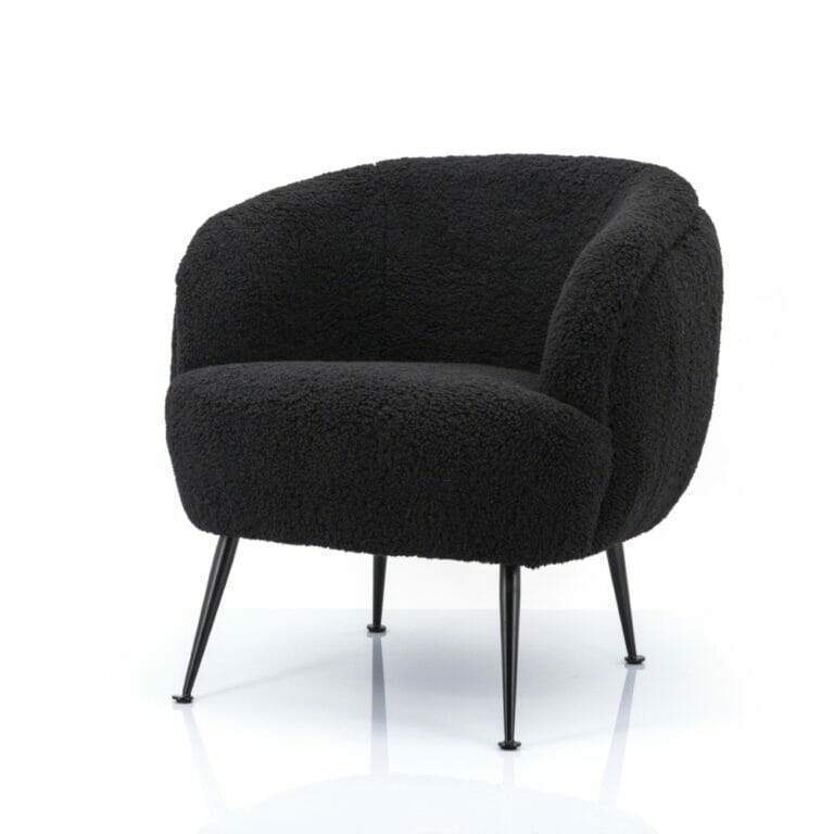By-Boo Fauteuil Babe - zwart