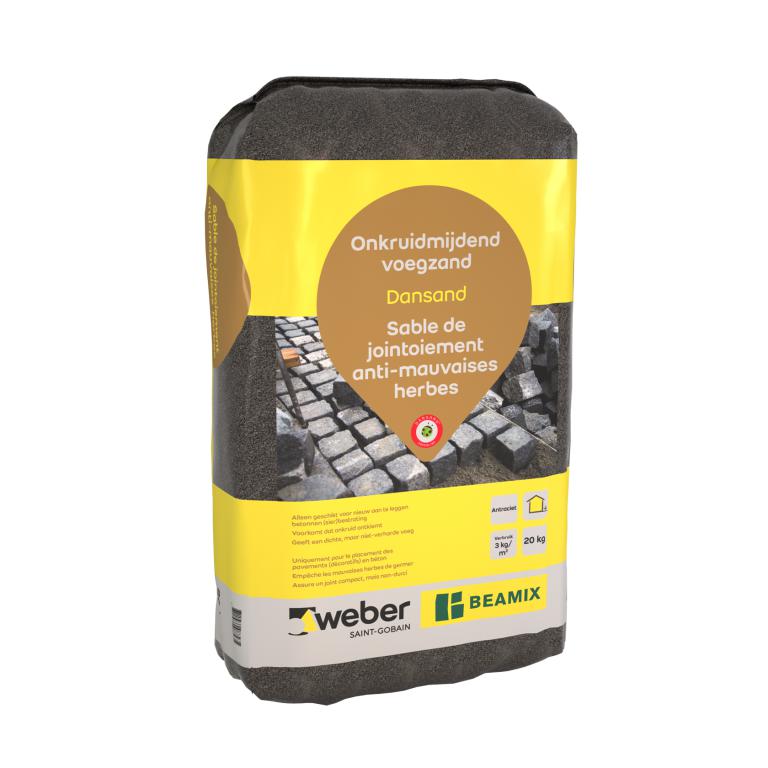 Weber Beamix Dansand antraciet 20 kg