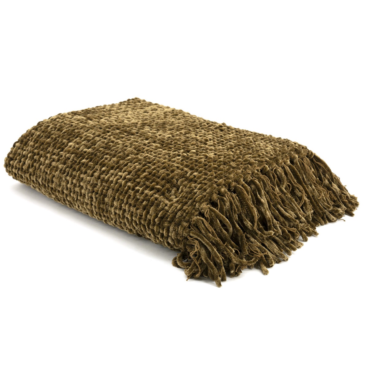 By-Boo plaid Hyde mustard B130 × H170 cm