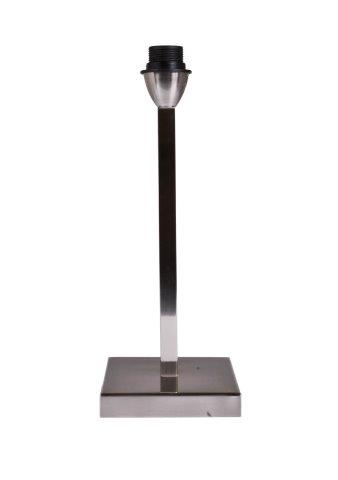 Lifestyle voetlamp silver square foot 13x13x39 