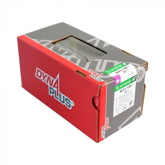 Dynaplus houtbouwschroef AR-Bronze TK TX-40 8.0x120/70 (50)