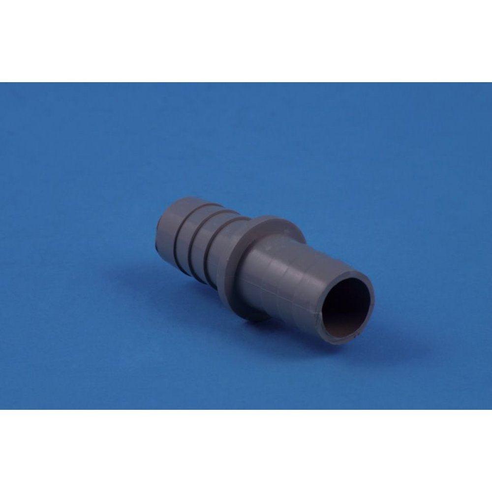 Afvoerslangverbinder 22x22 mm. recht
