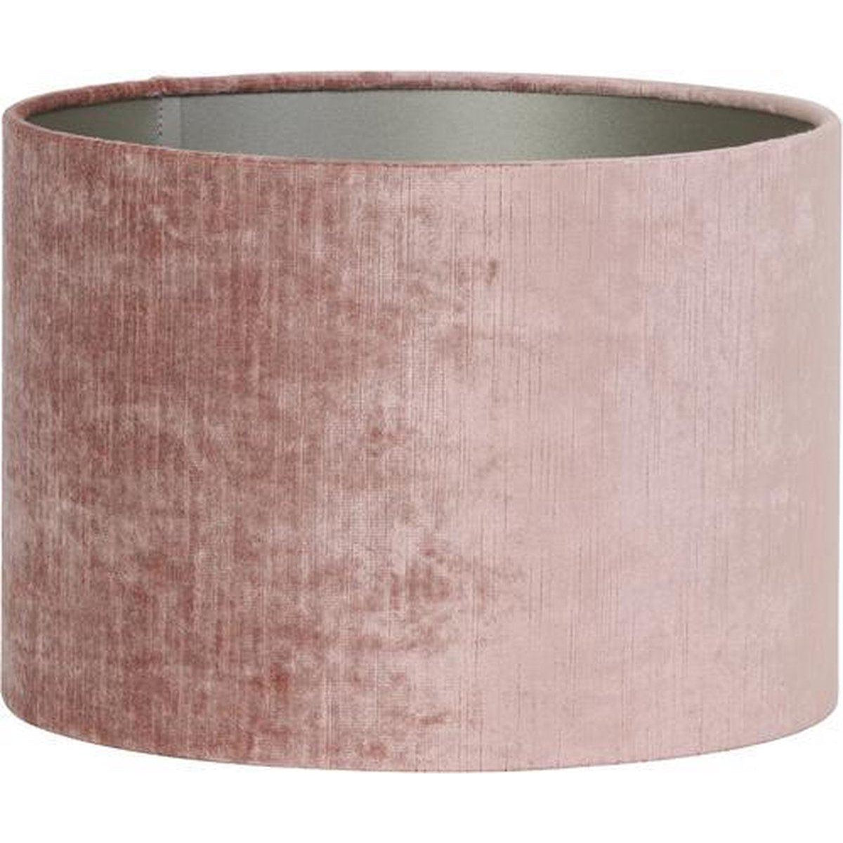 Light & Living kap cilinder Gemstone roze