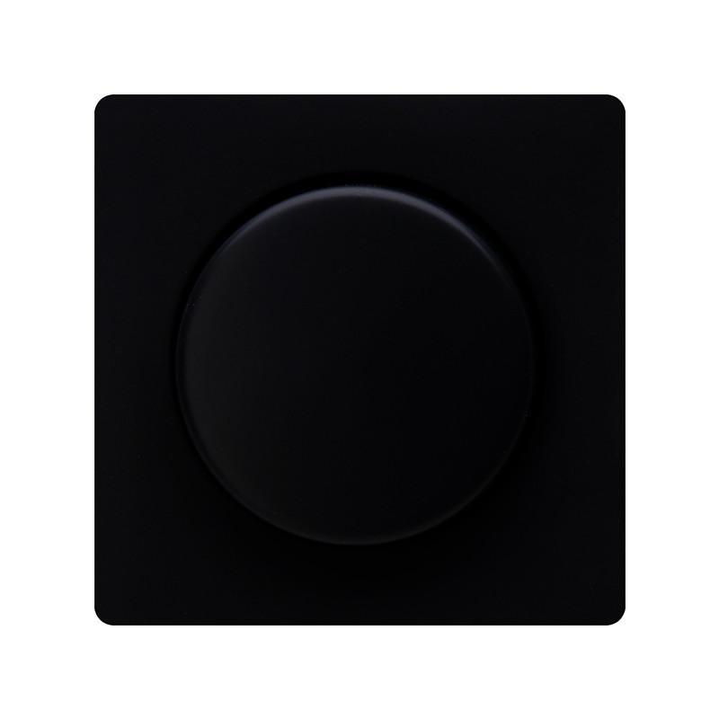 Kopp Paris centraalplaat dimmer mat zwart