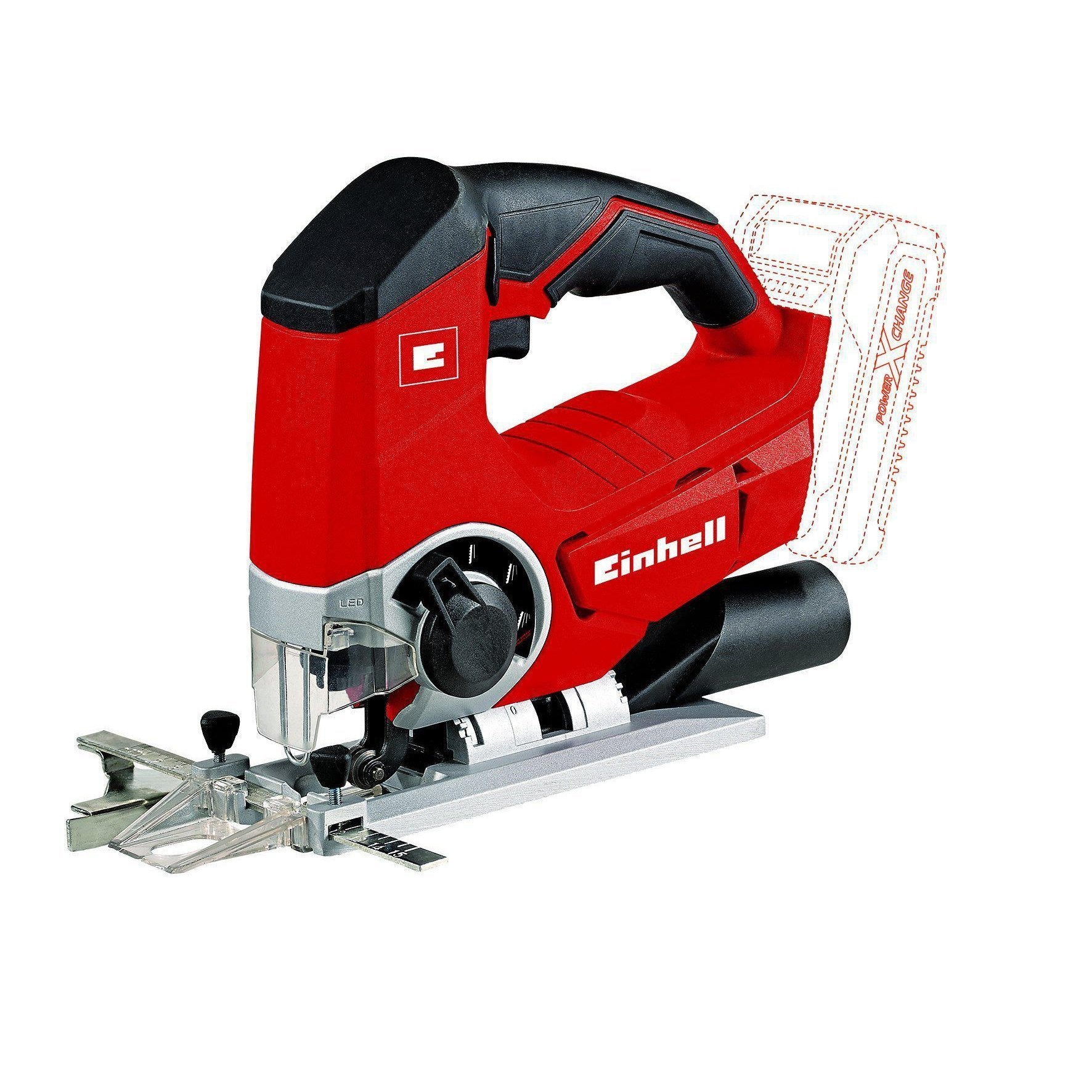 Einhell Decoupeerzaag Power X-Change TE-JS 18 Li Solo accu