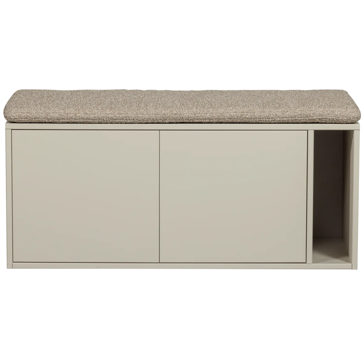 Vtwonen SETTLE DOWN TV MEUBEL/BANKJE 108CM DUST MET ZITKUSSEN [fsc]