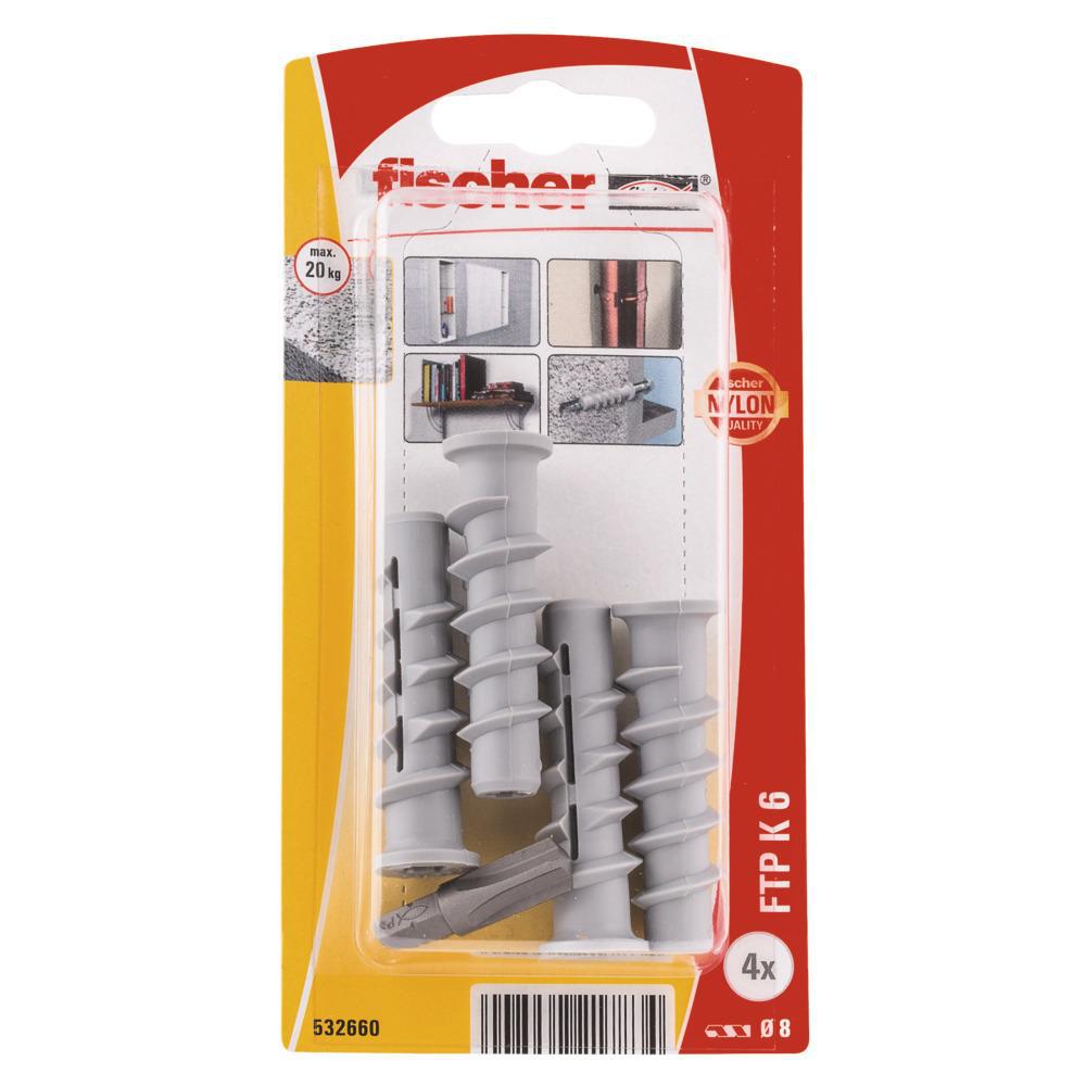 Fischer Cellenbetonanker FTP K 6 nylon