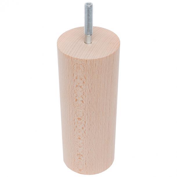 Duraline meubelpoot rond hout 5,8x15cm beuken FSC 4pp